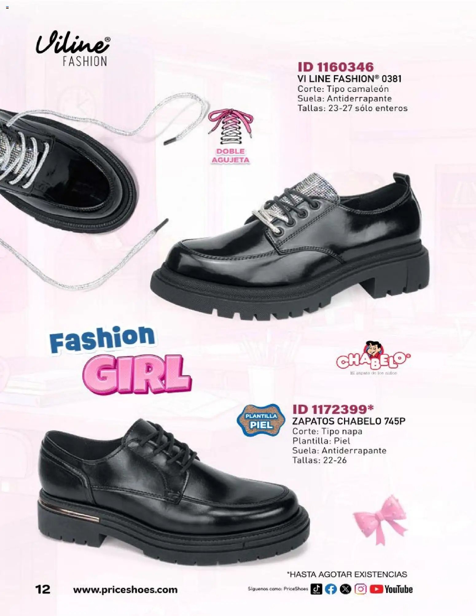 Price Shoes catálogo Escolar