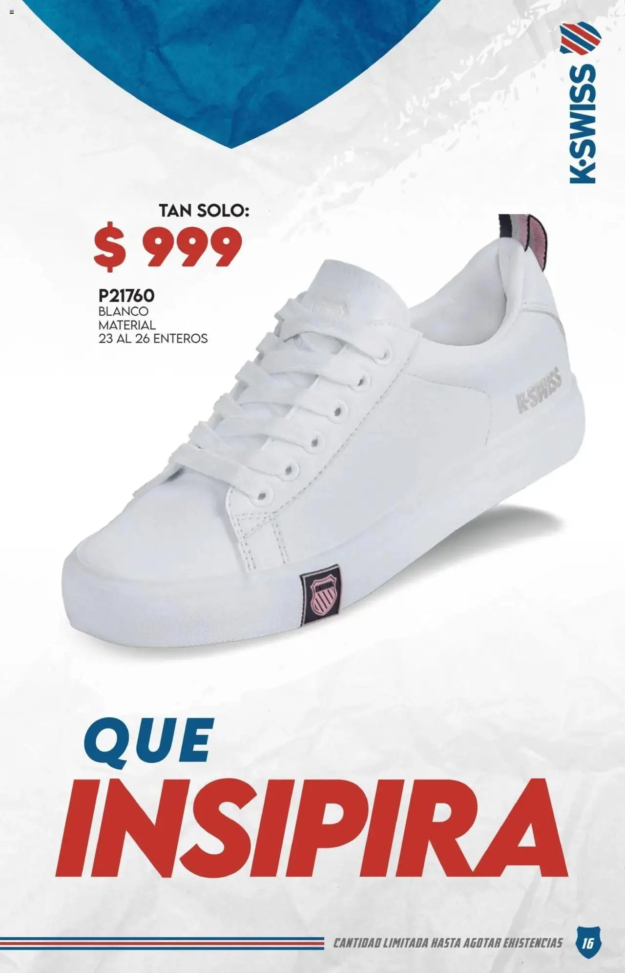 Cklass - Catálogo Especial K-Swiss
