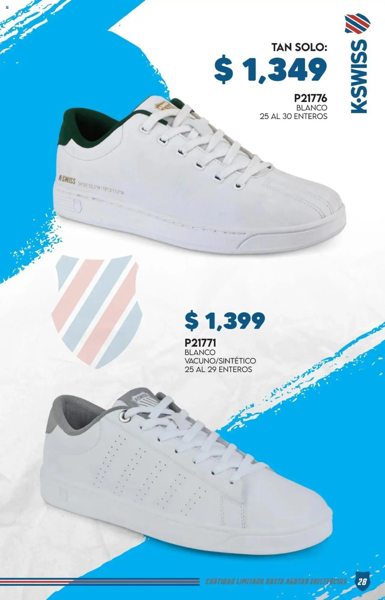 Cklass - Catálogo Especial K-Swiss