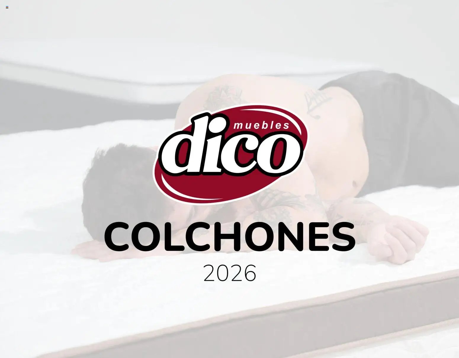 Muebles Dico catálogo Colchones