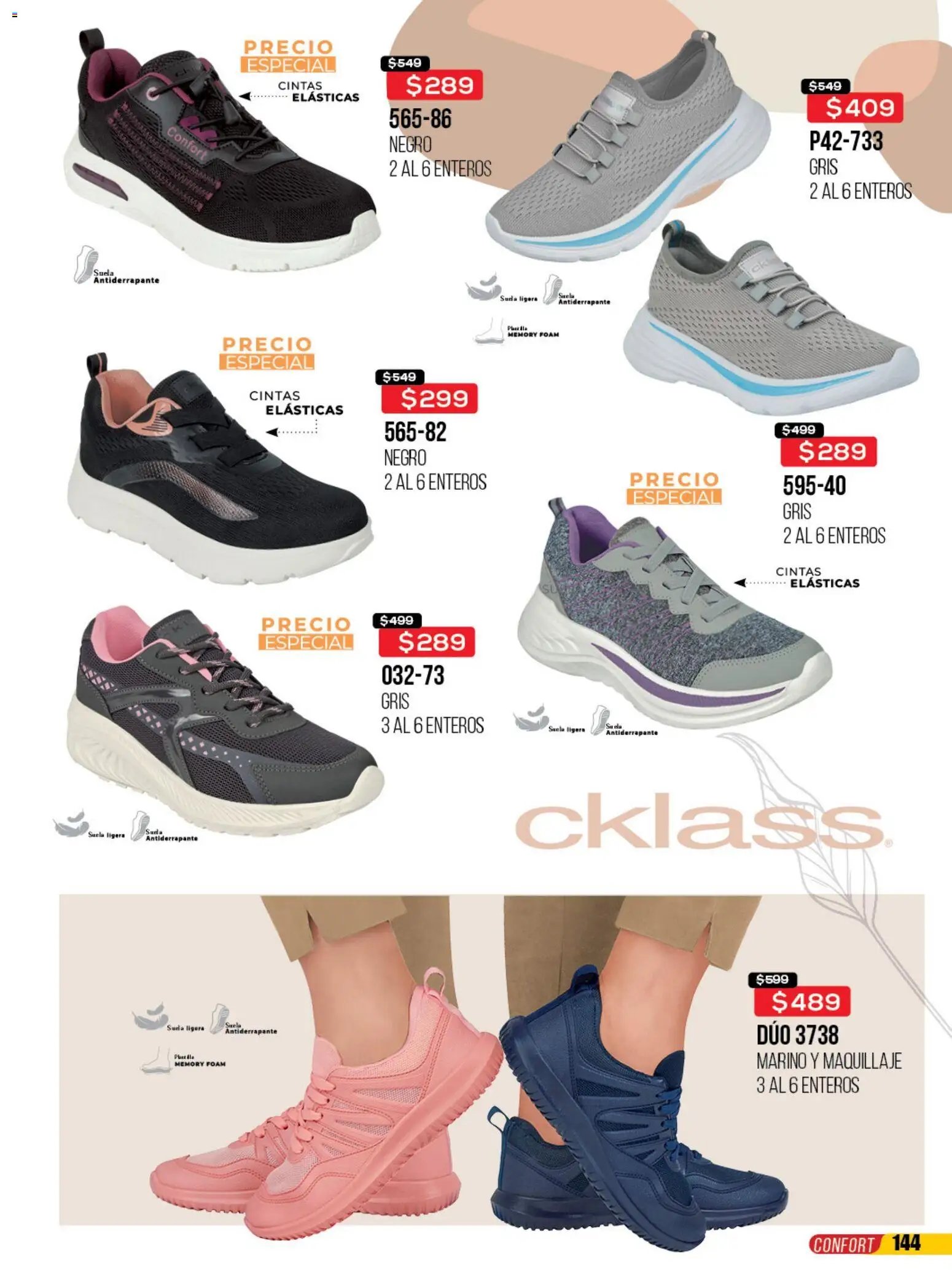 Cklass catálogo Rebajas de campeonato calzado