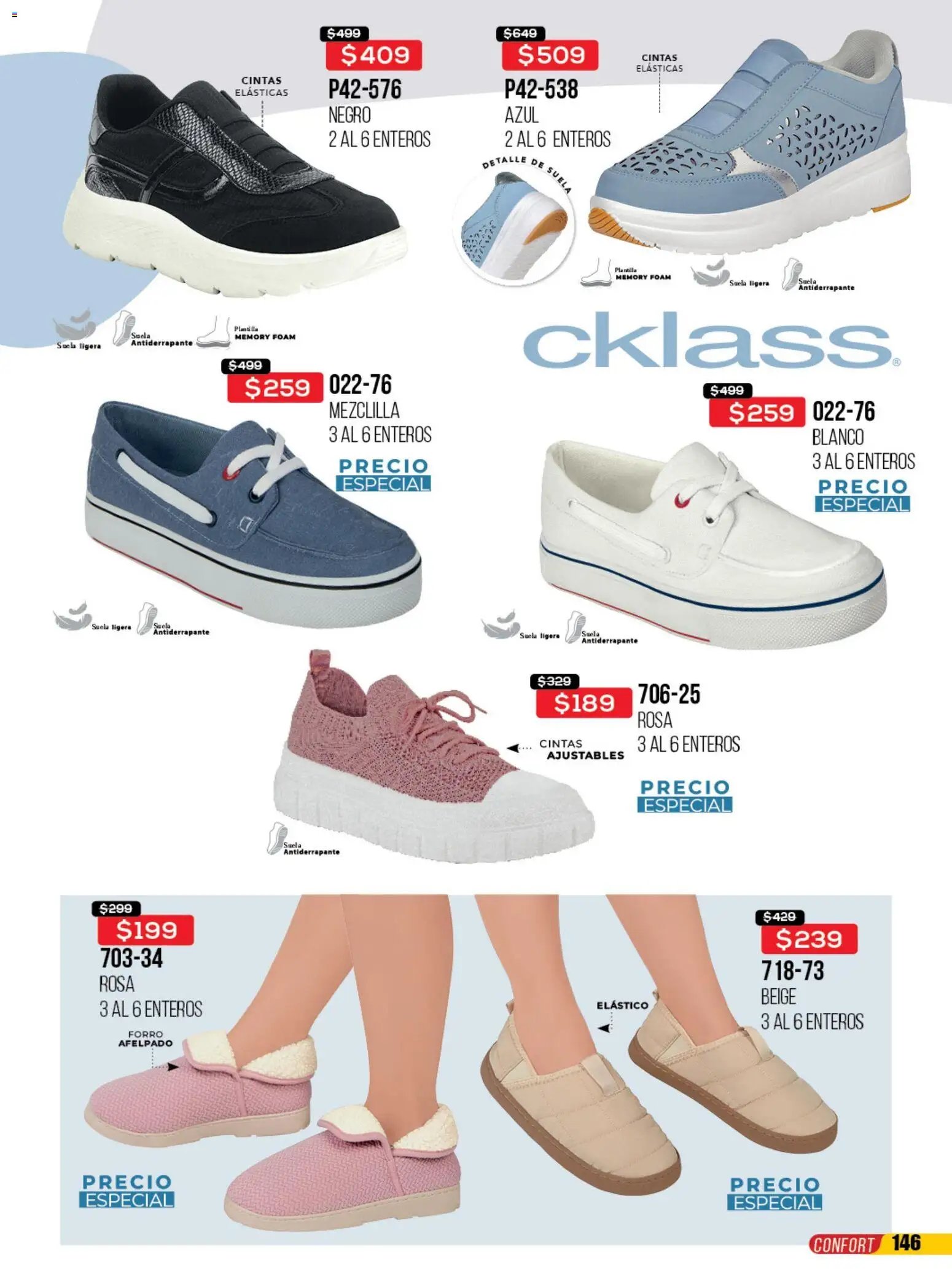 Cklass catálogo Rebajas de campeonato calzado