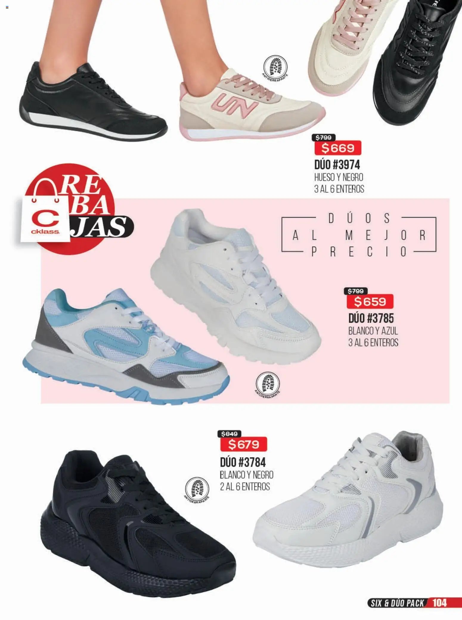 Cklass catálogo Rebajas de campeonato calzado