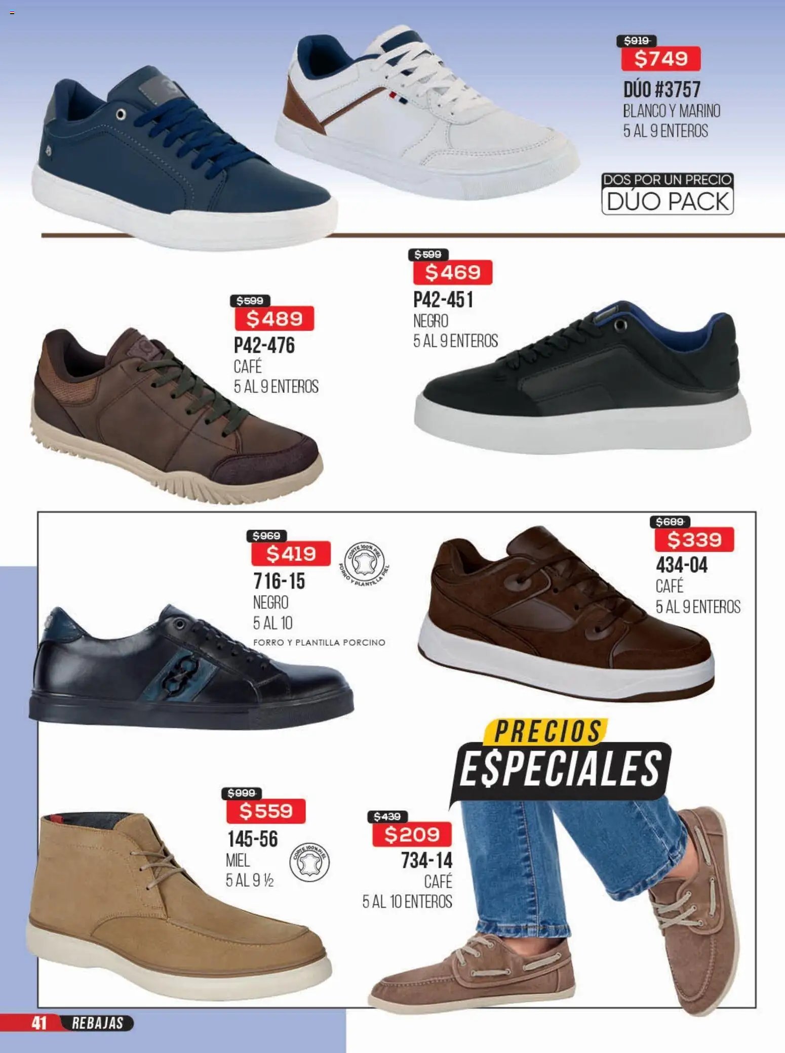 Cklass catálogo Rebajas de campeonato calzado