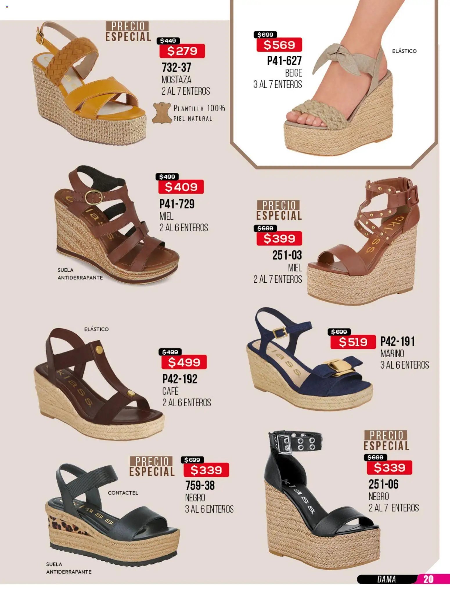 Cklass catálogo Rebajas de campeonato calzado