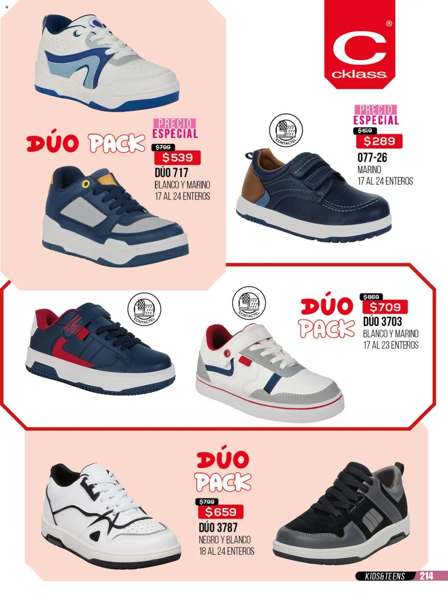 Cklass catálogo Rebajas de campeonato calzado