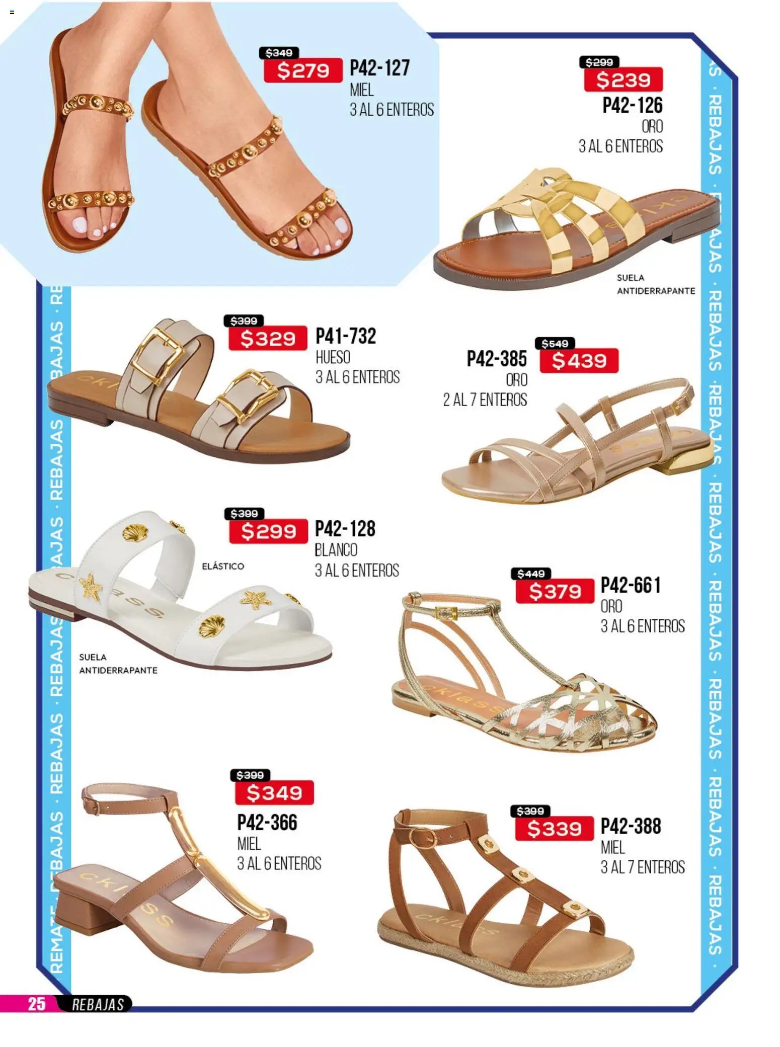 Cklass catálogo Rebajas de campeonato calzado