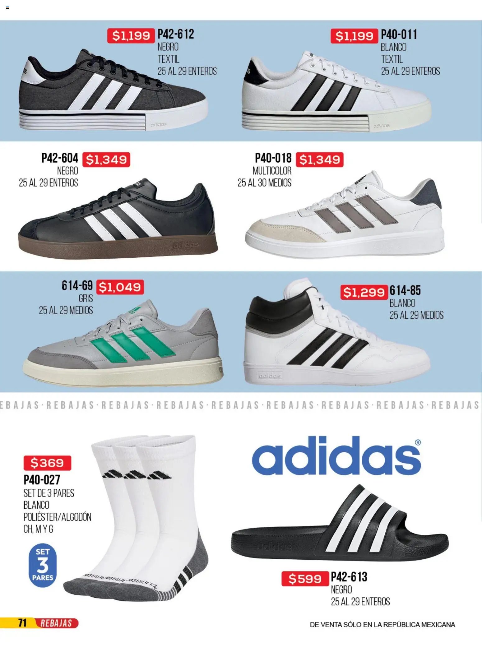 Cklass catálogo Rebajas de campeonato calzado
