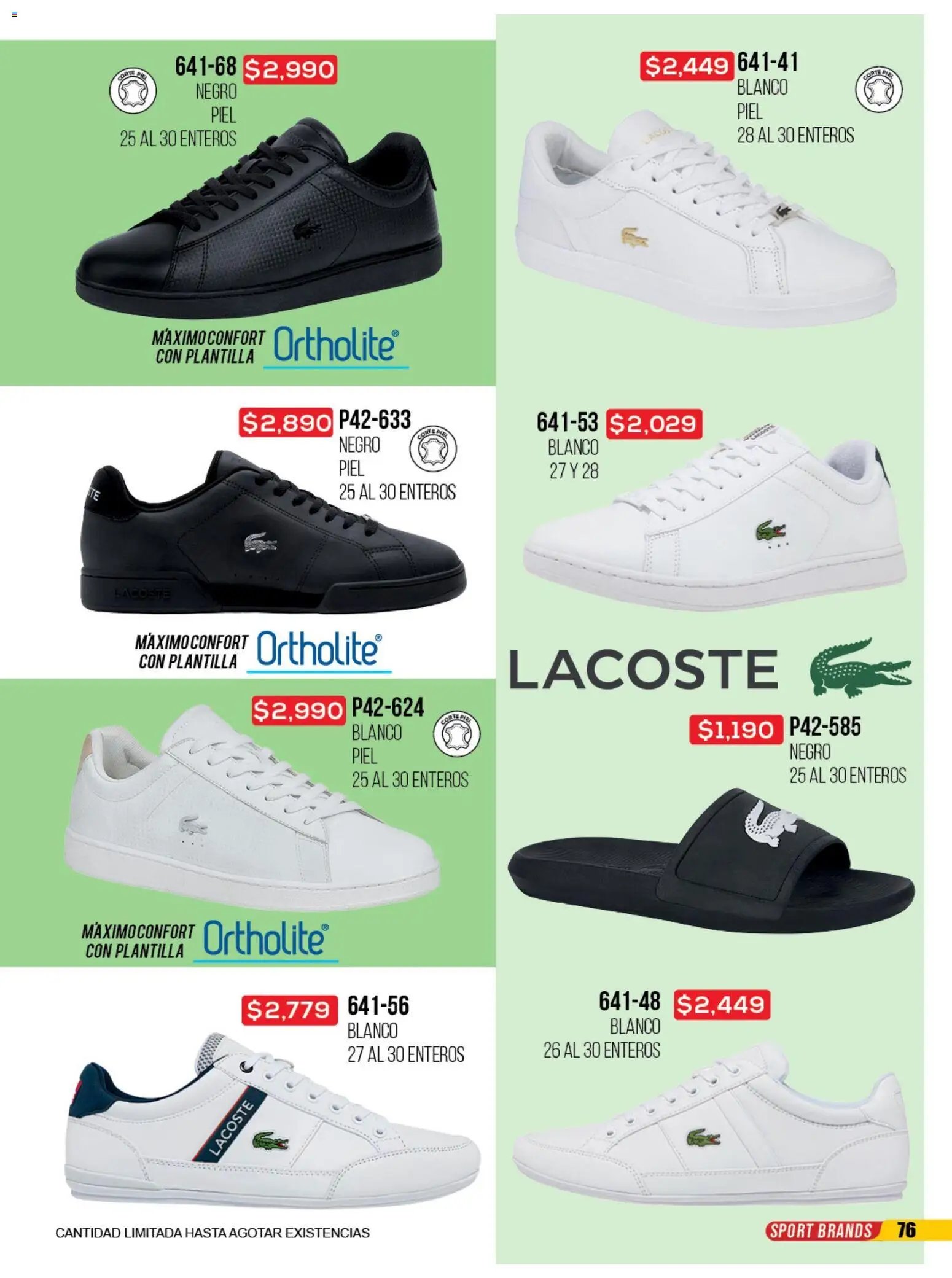 Cklass catálogo Rebajas de campeonato calzado