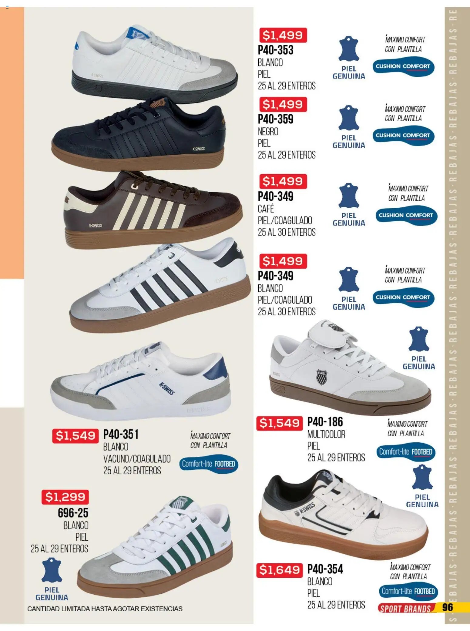 Cklass catálogo Rebajas de campeonato calzado