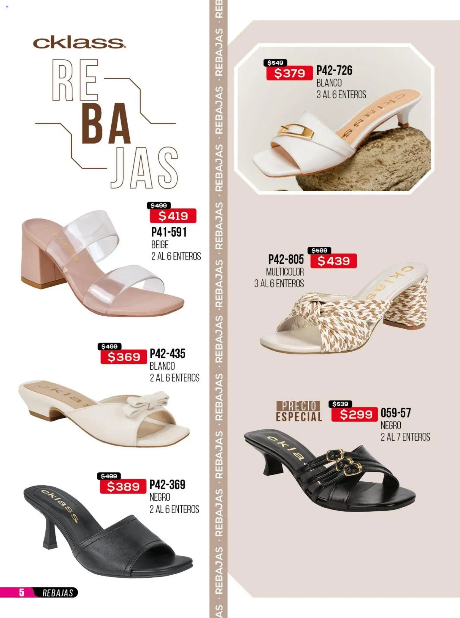 Cklass catálogo Rebajas de campeonato calzado