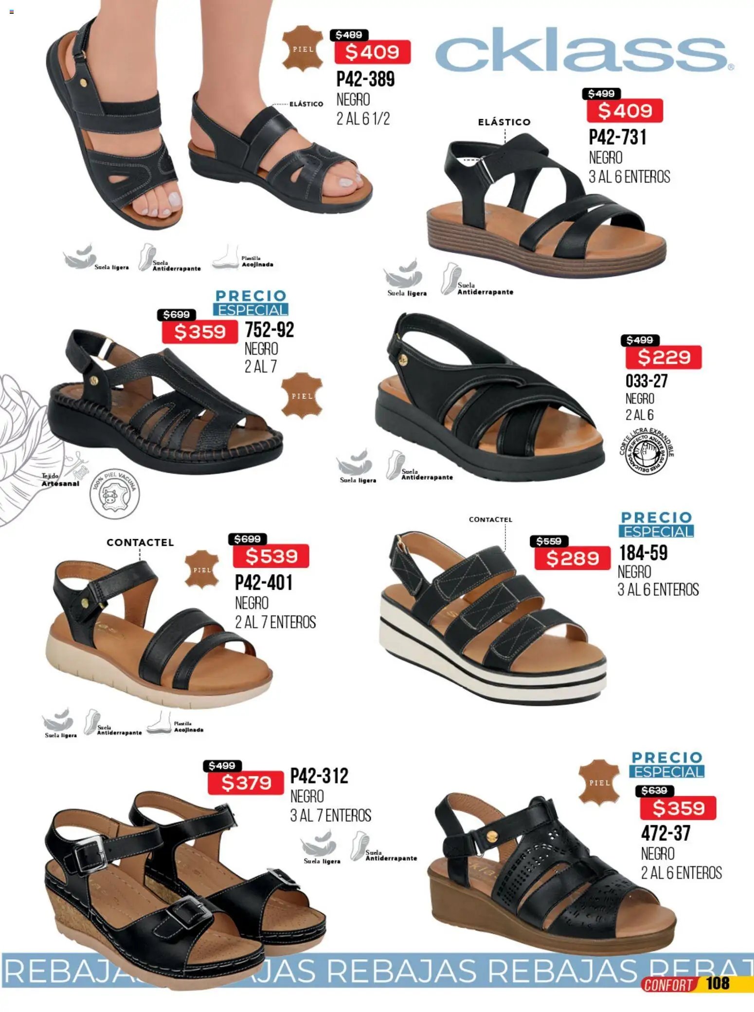 Cklass catálogo Rebajas de campeonato calzado
