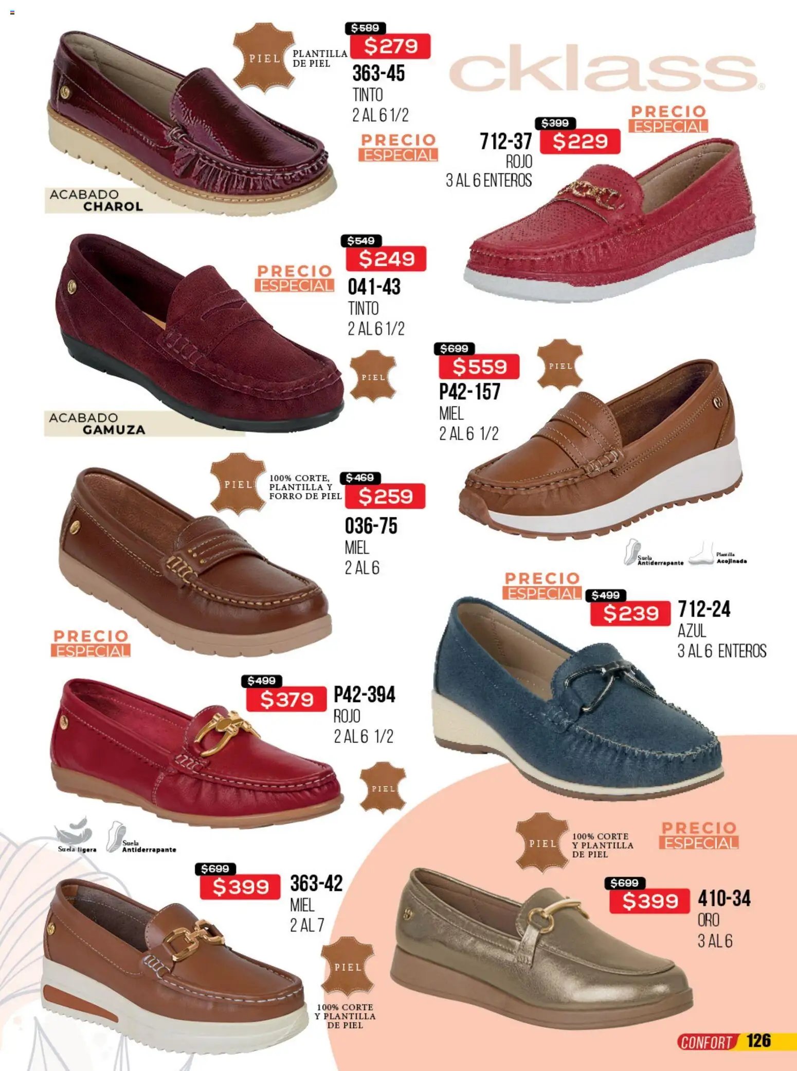 Cklass catálogo Rebajas de campeonato calzado