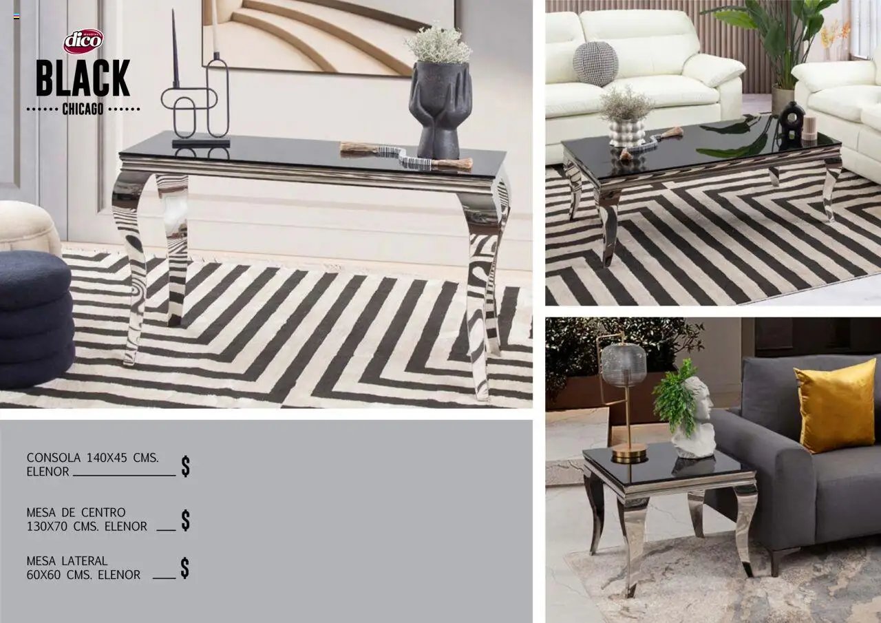 Muebles Dico - Catálogo Black Chicago