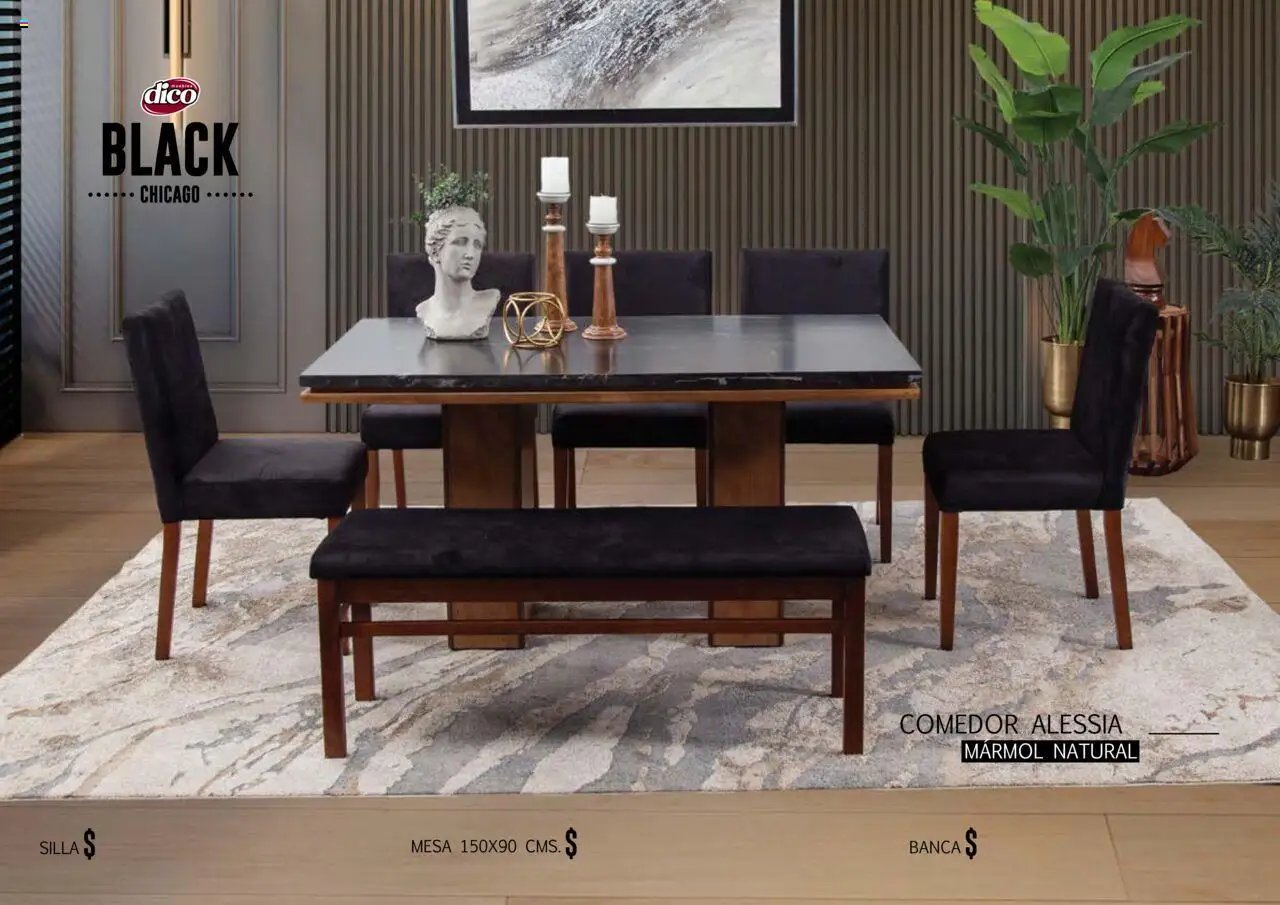 Muebles Dico - Catálogo Black Chicago