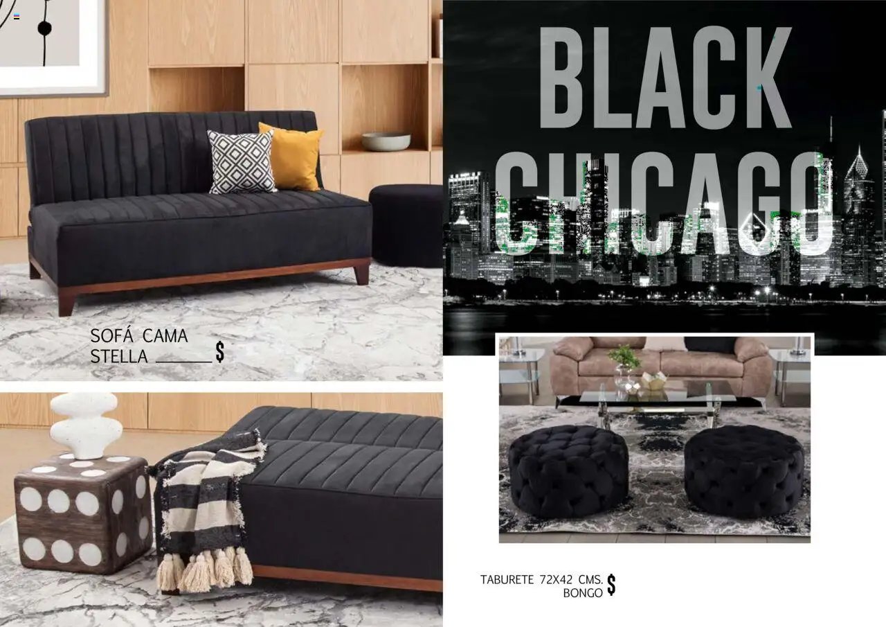 Muebles Dico - Catálogo Black Chicago
