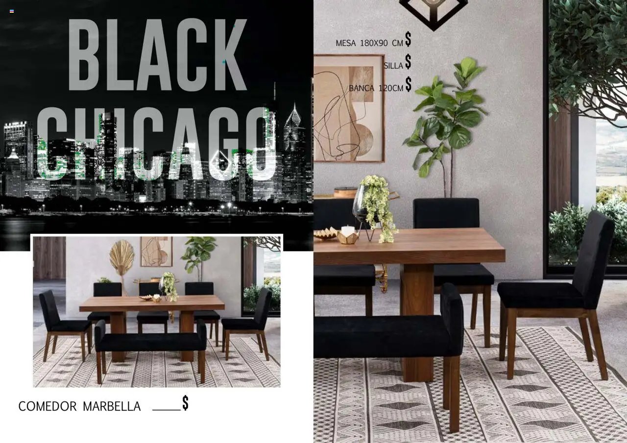 Muebles Dico - Catálogo Black Chicago