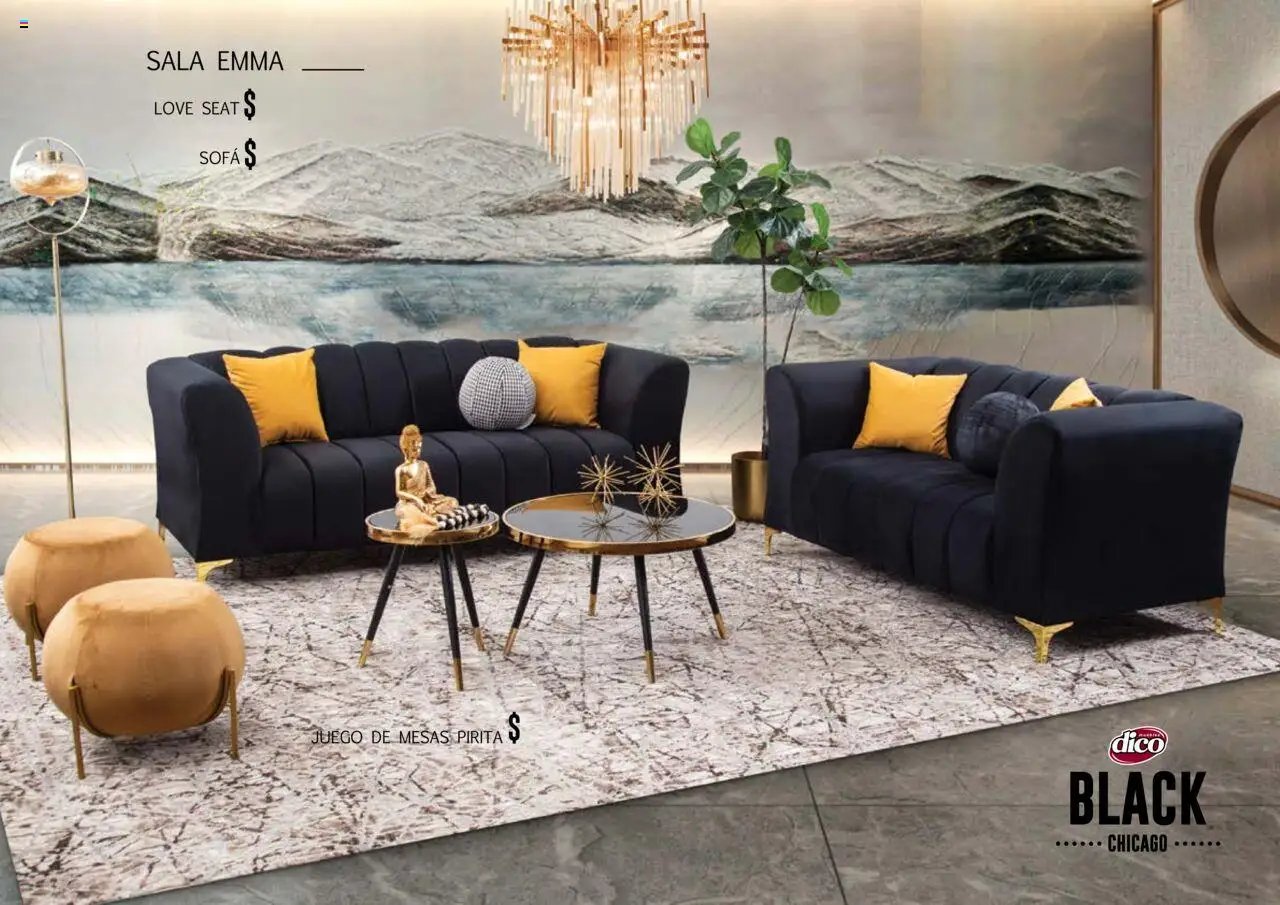 Muebles Dico - Catálogo Black Chicago