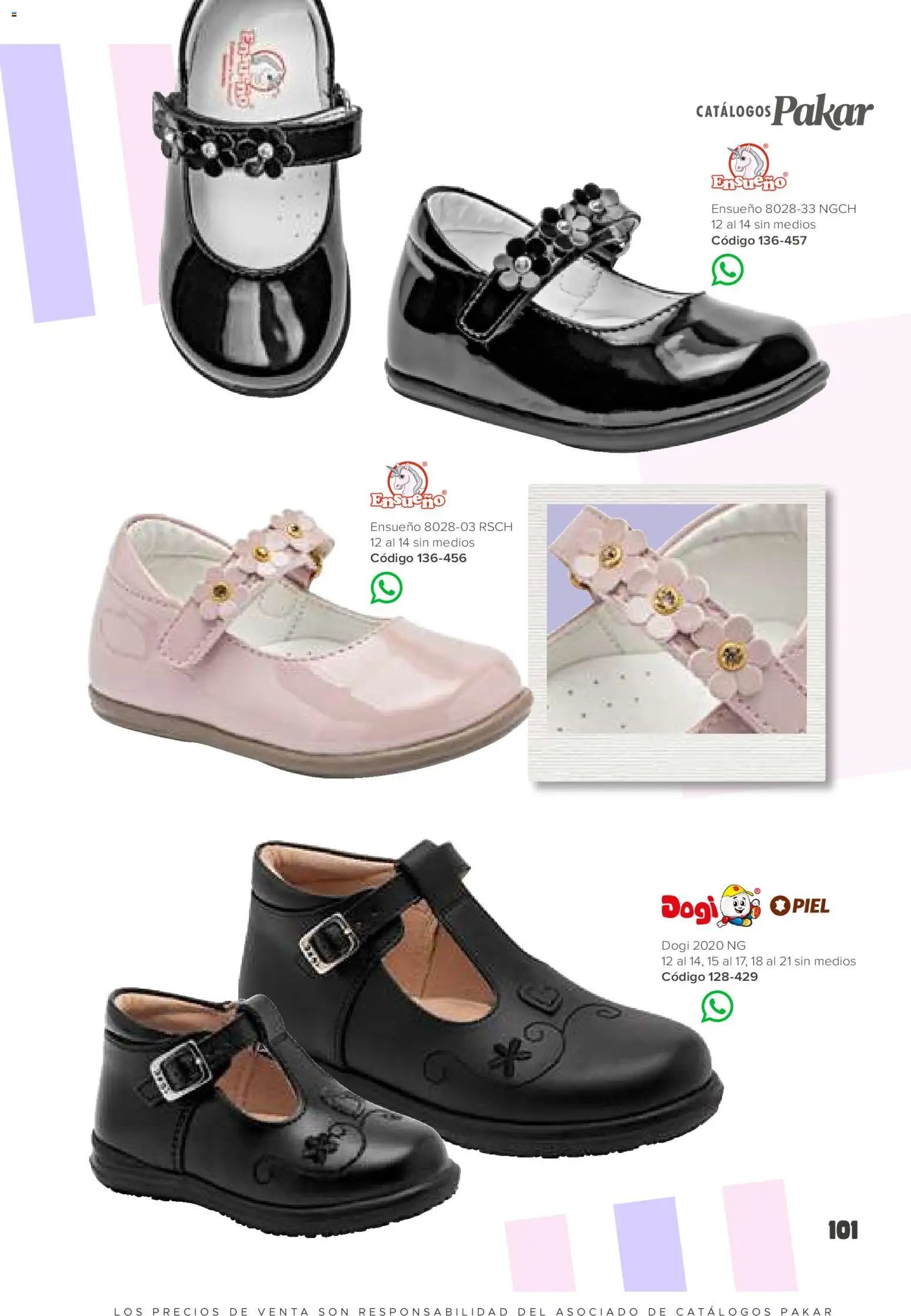 SC Pakar catálogo Niña