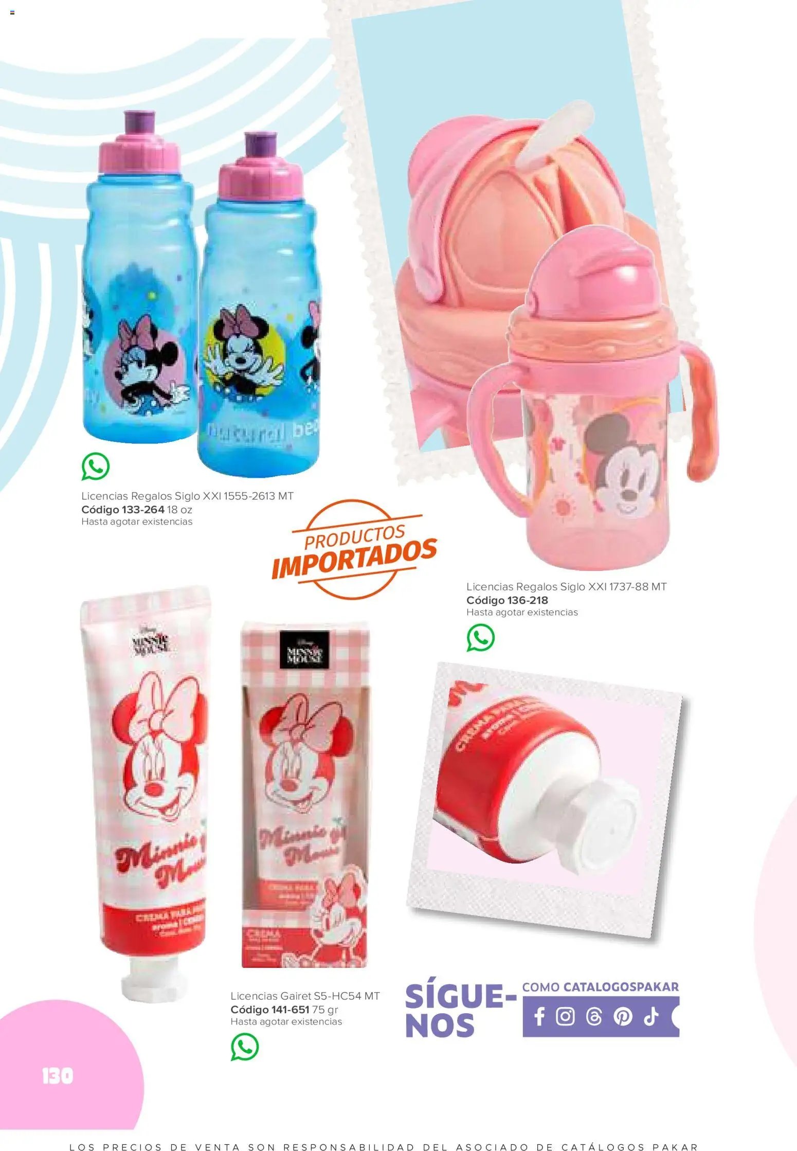 SC Pakar catálogo Niña