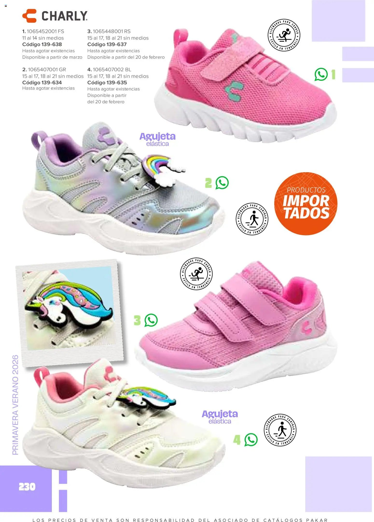 SC Pakar catálogo Niña