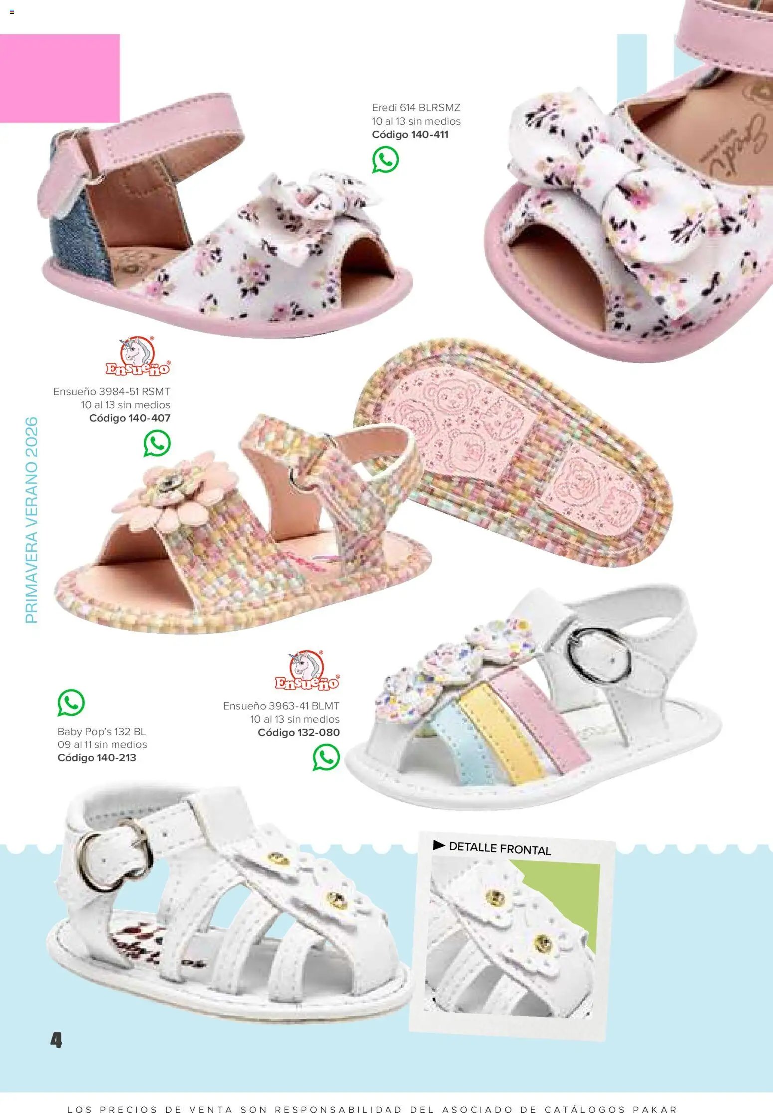SC Pakar catálogo Niña