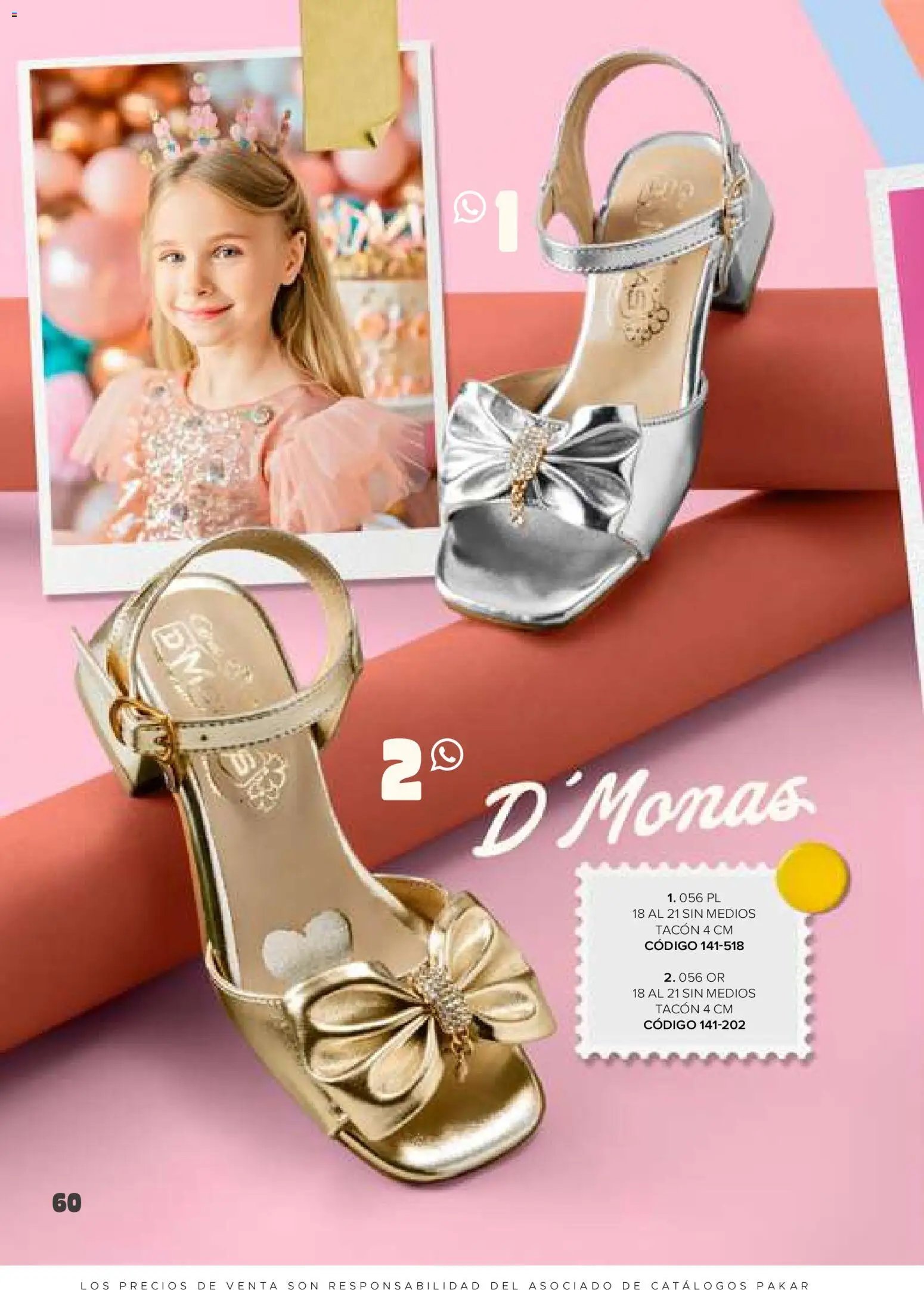 SC Pakar catálogo Niña