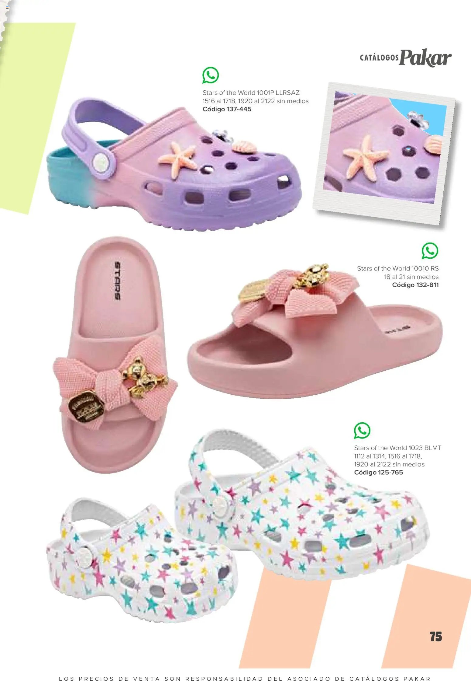 SC Pakar catálogo Niña