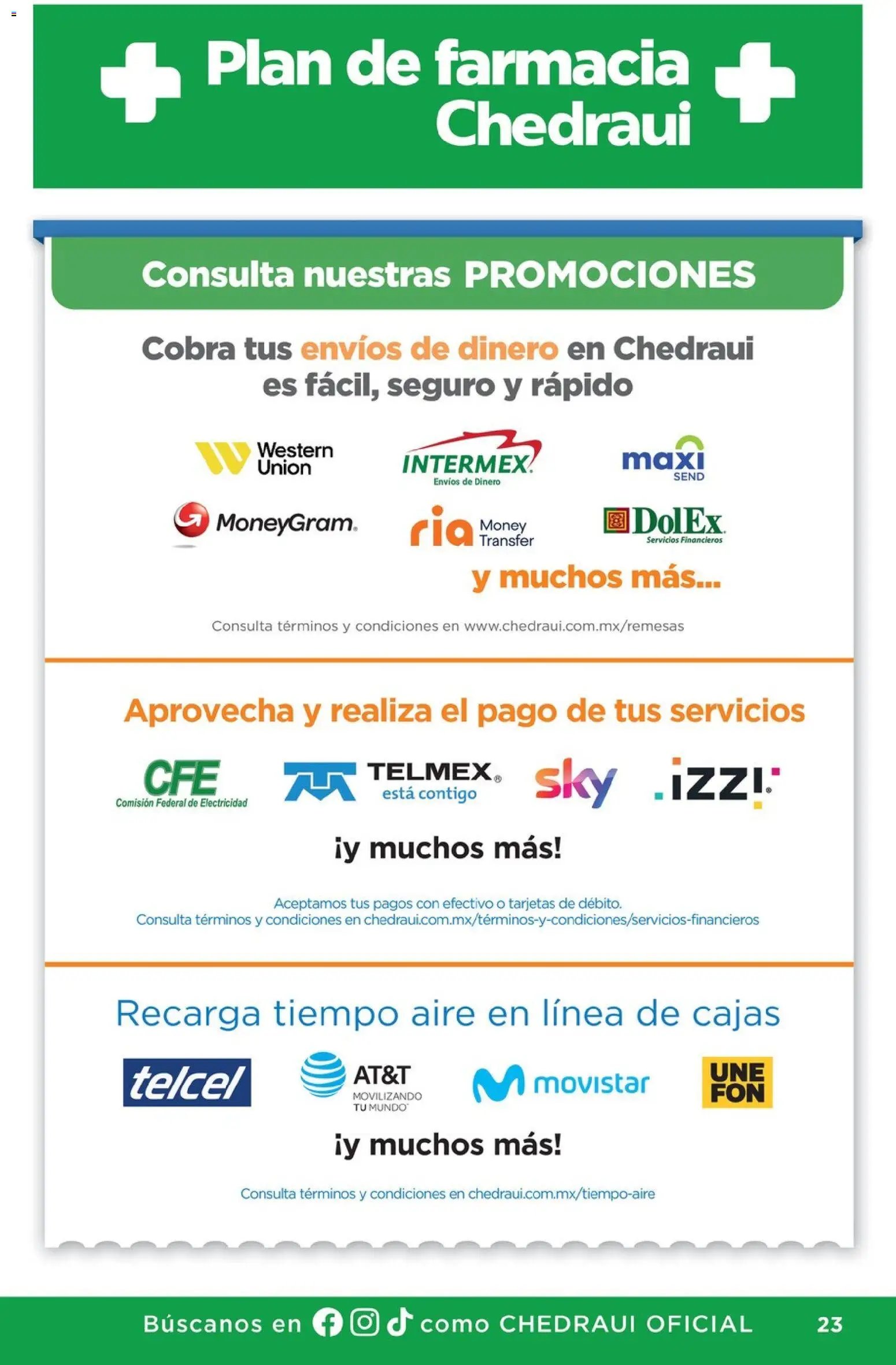Chedraui folleto Promociones Exclusivas