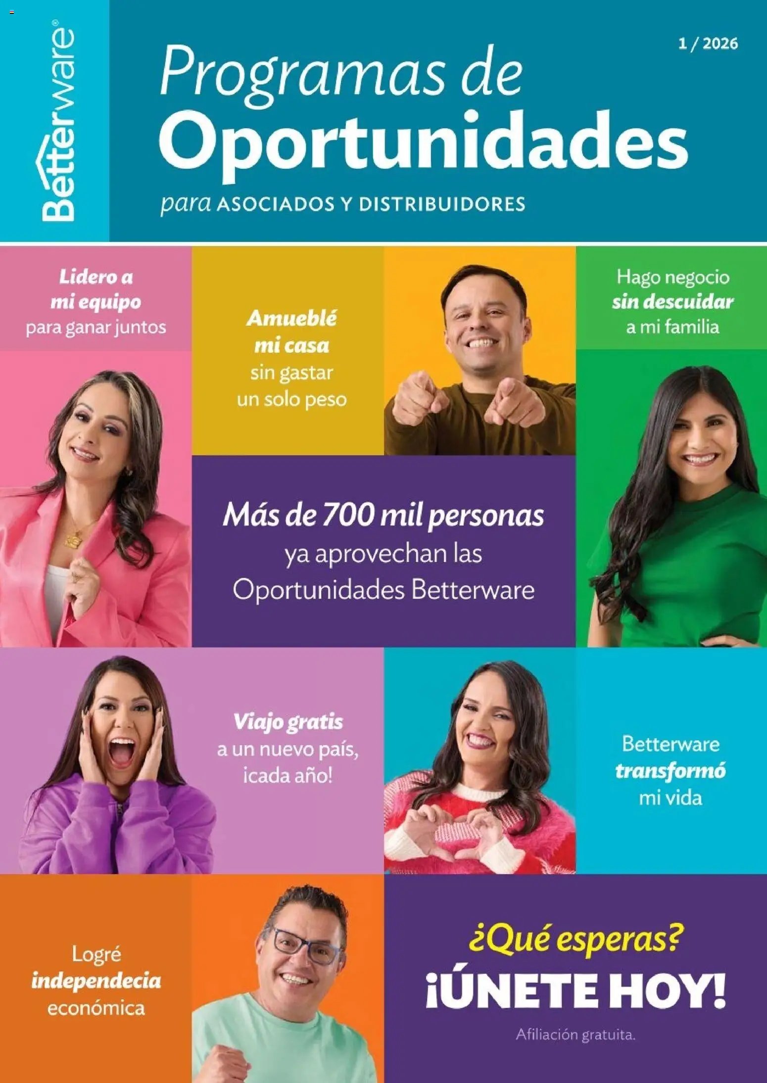 Betterware catálogo Oportunidades