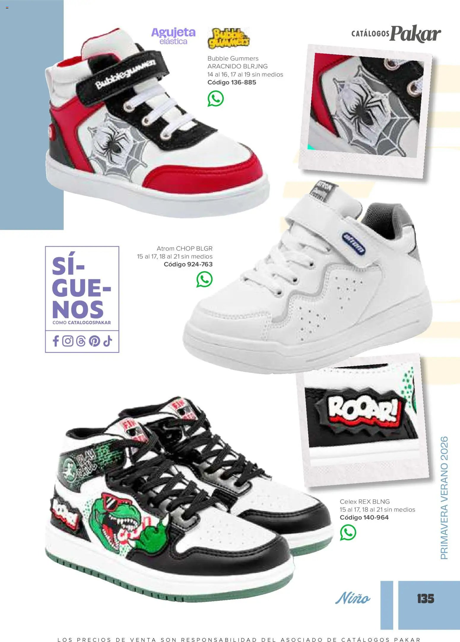 SC Pakar catálogo Niño