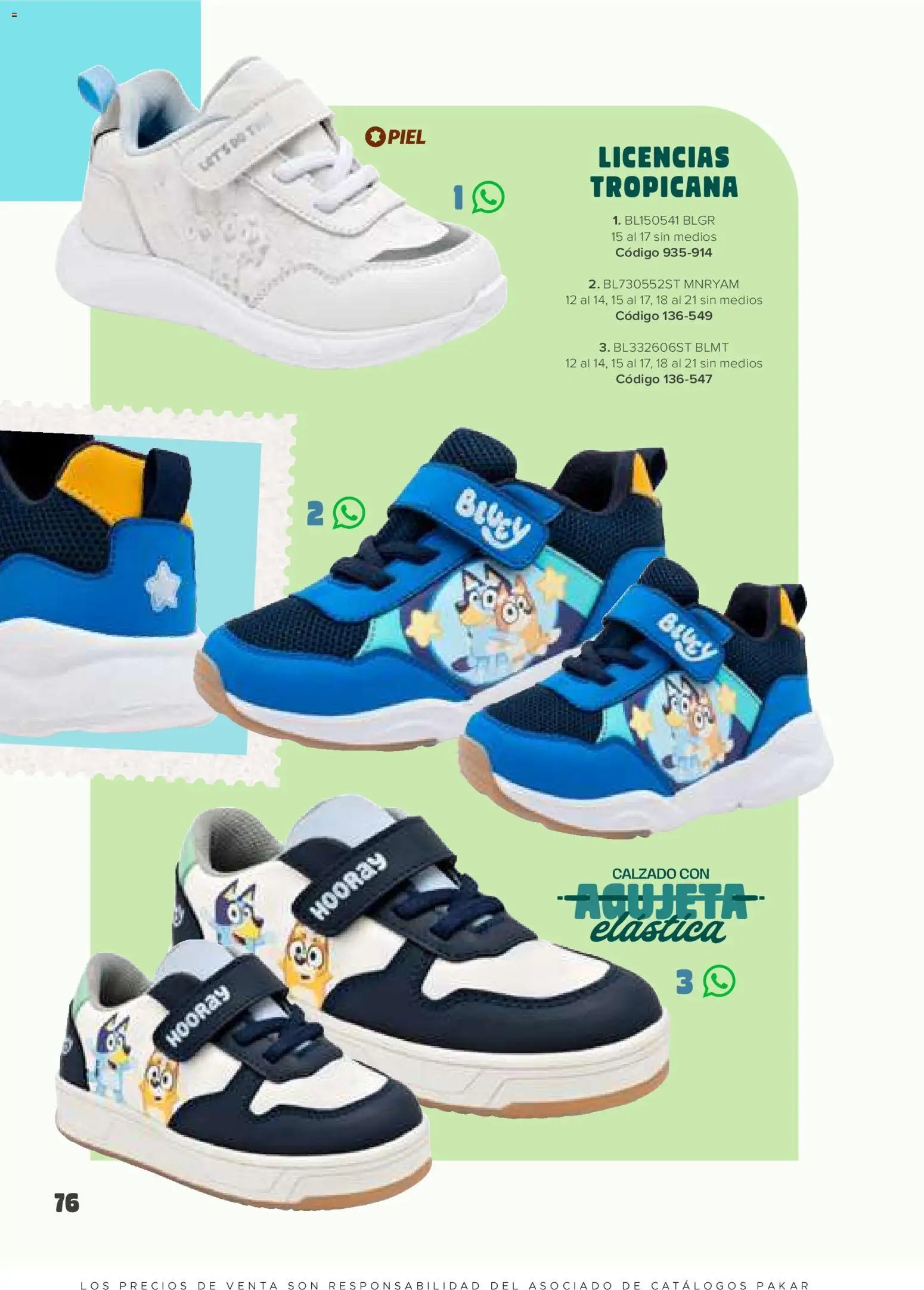 SC Pakar catálogo Niño