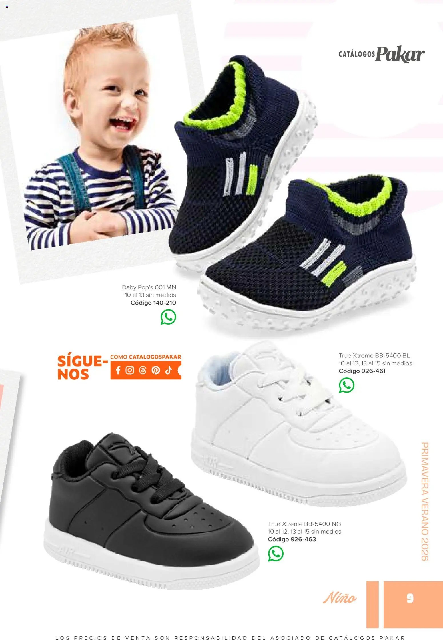 SC Pakar catálogo Niño