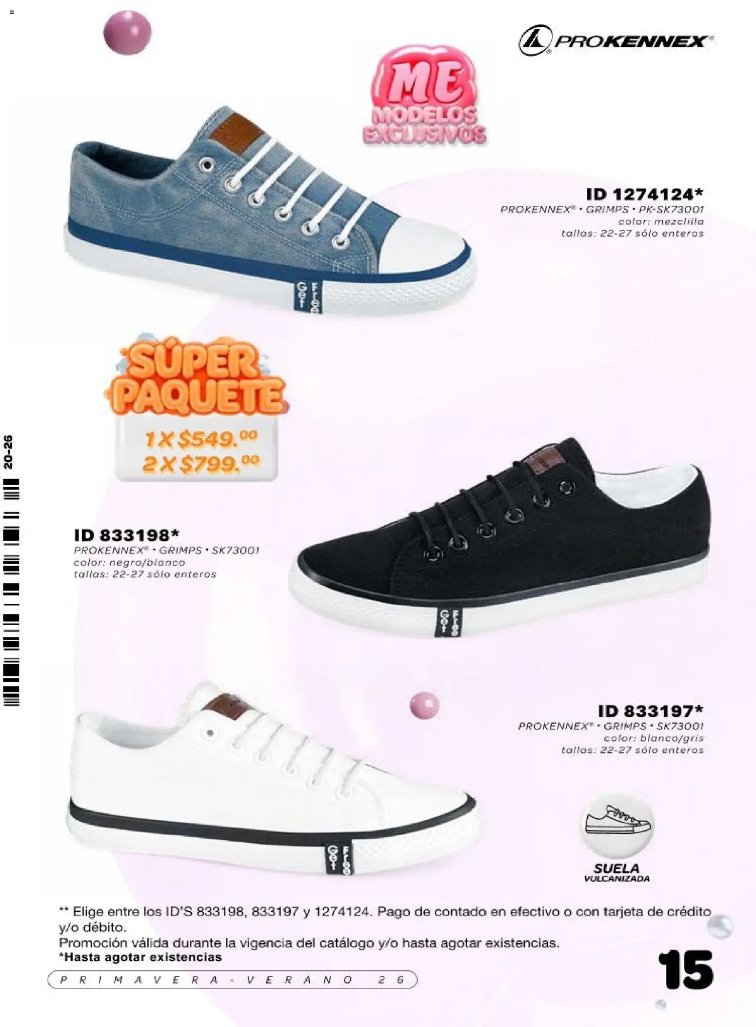 Price Shoes catálogo Prokennex