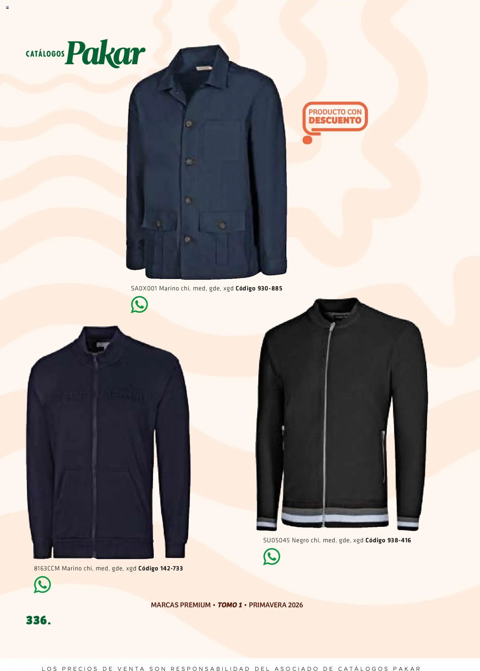 SC Pakar catálogo Premium Men Tomo 1
