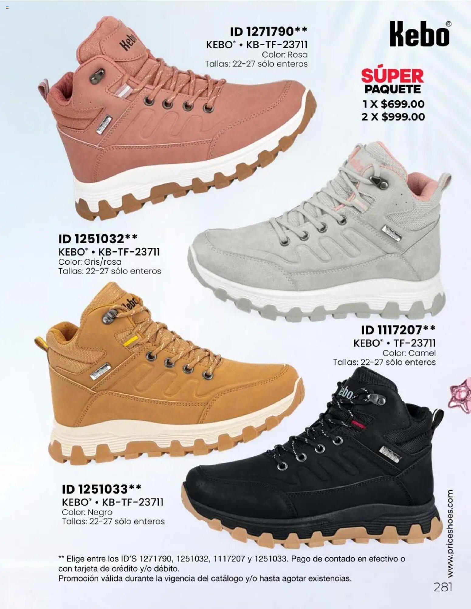 Price Shoes catálogo Todo en uno