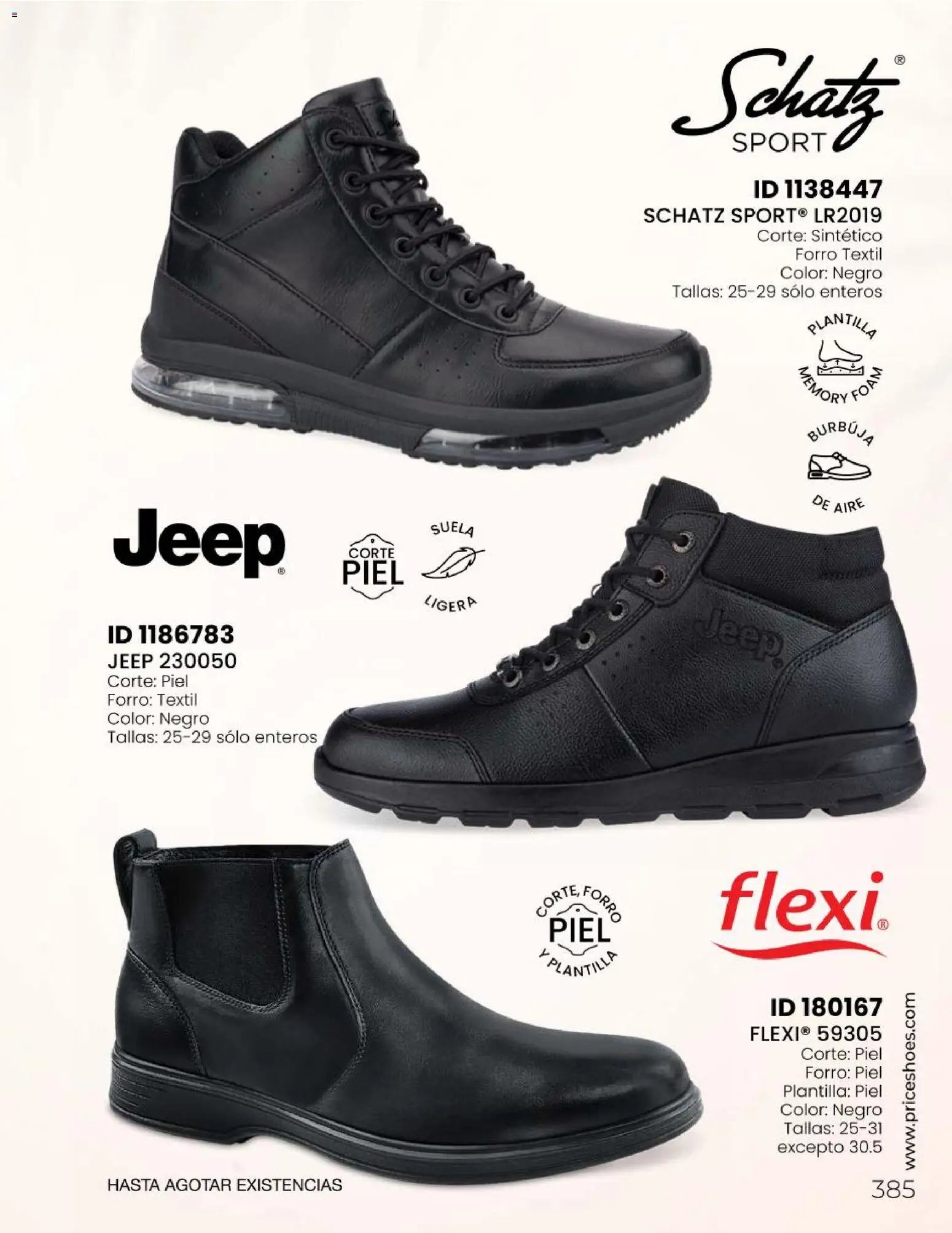 Price Shoes catálogo Todo en uno