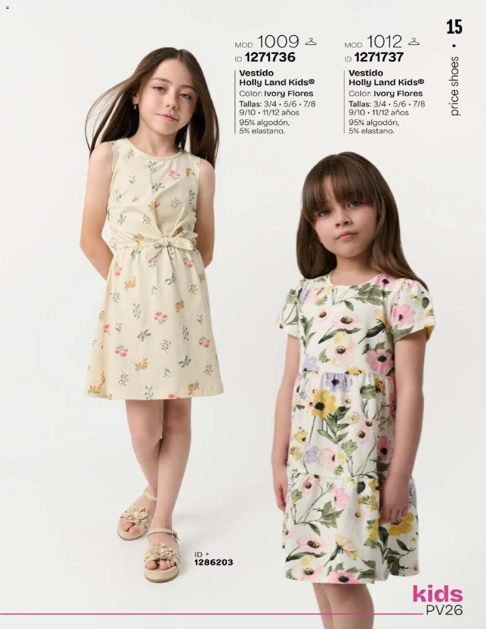 Price Shoes catálogo Kids