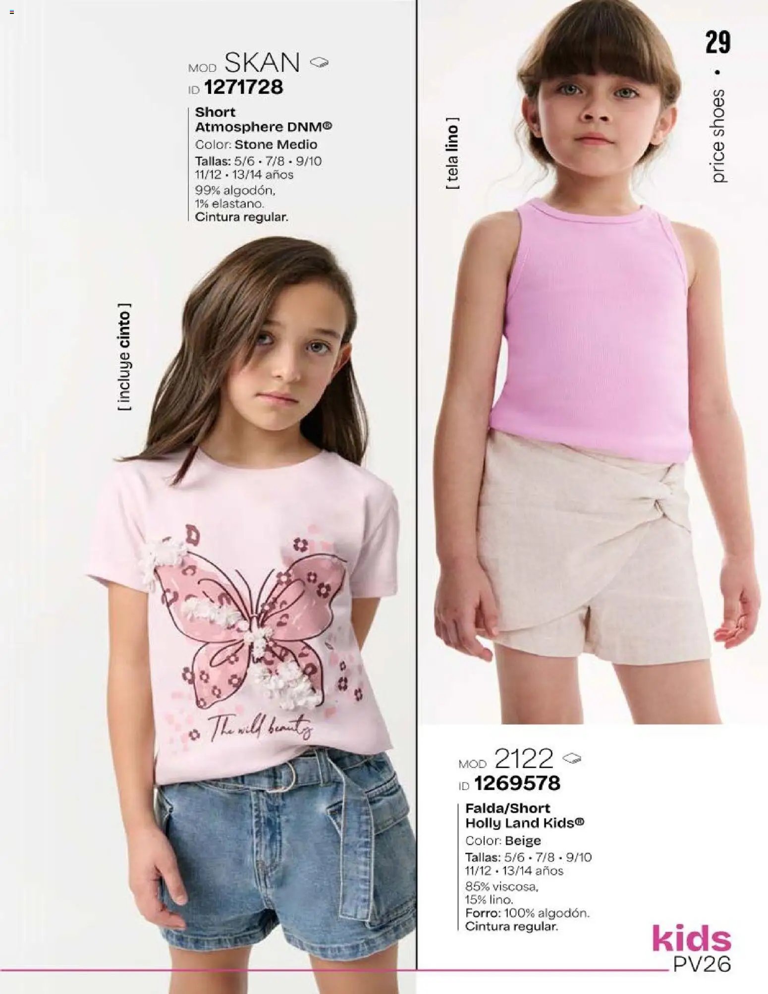 Price Shoes catálogo Kids
