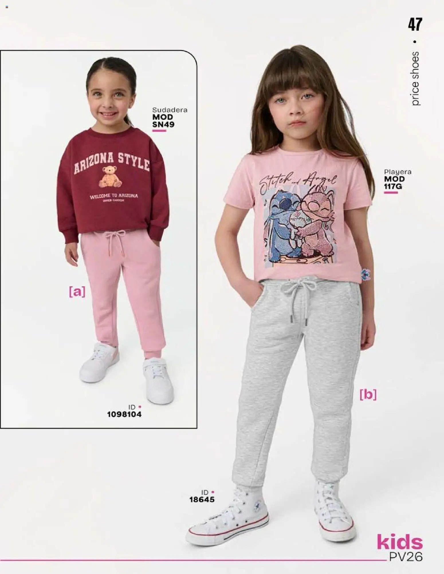 Price Shoes catálogo Kids