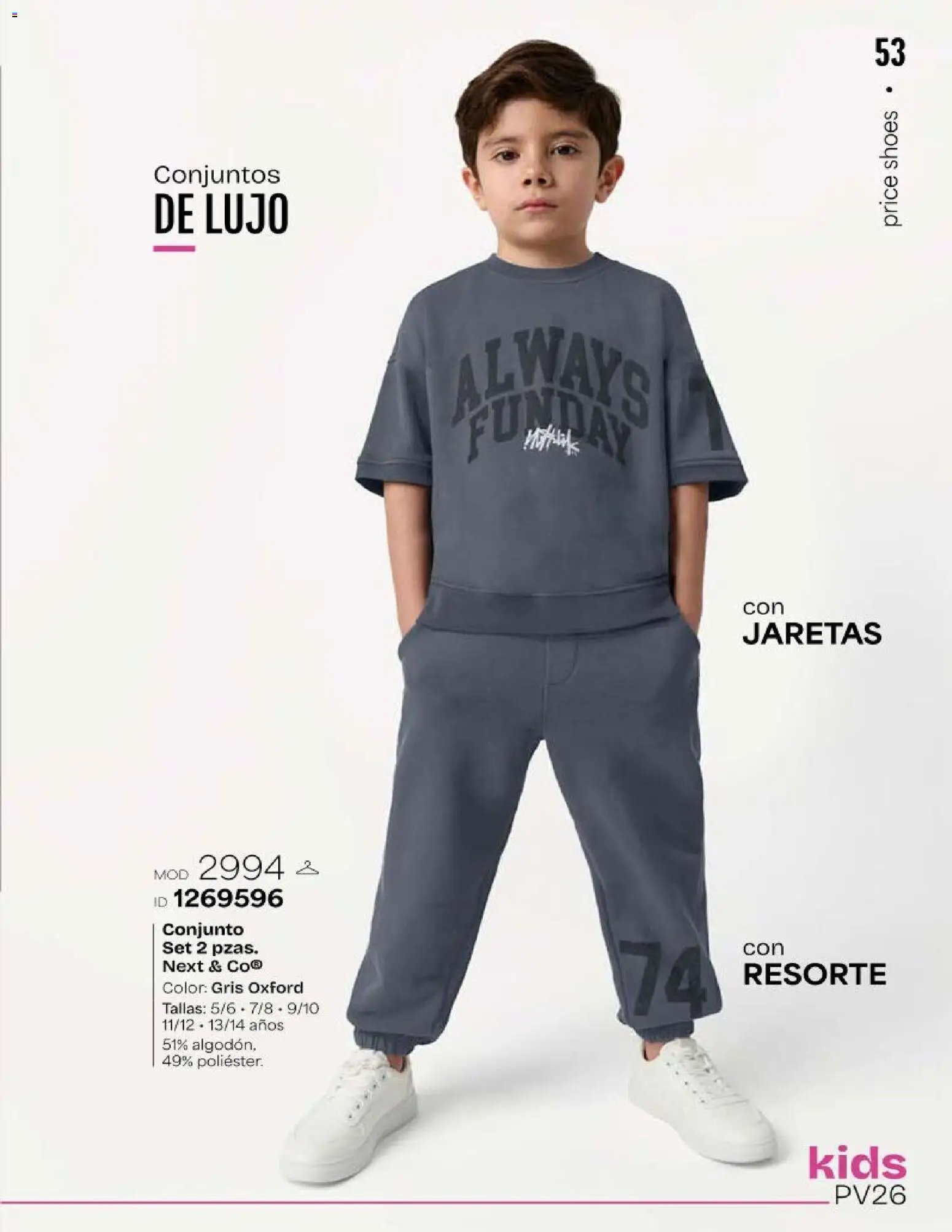 Price Shoes catálogo Kids
