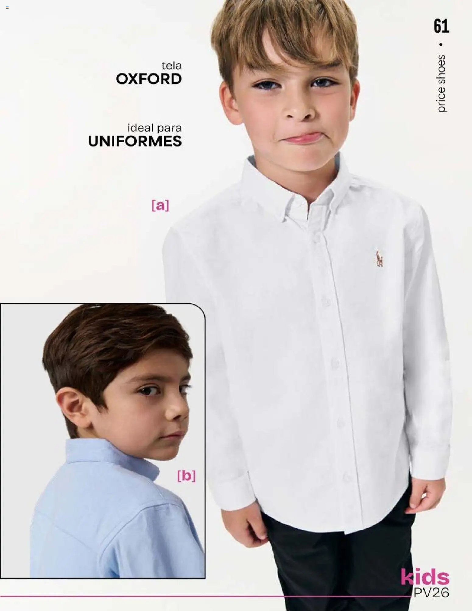 Price Shoes catálogo Kids
