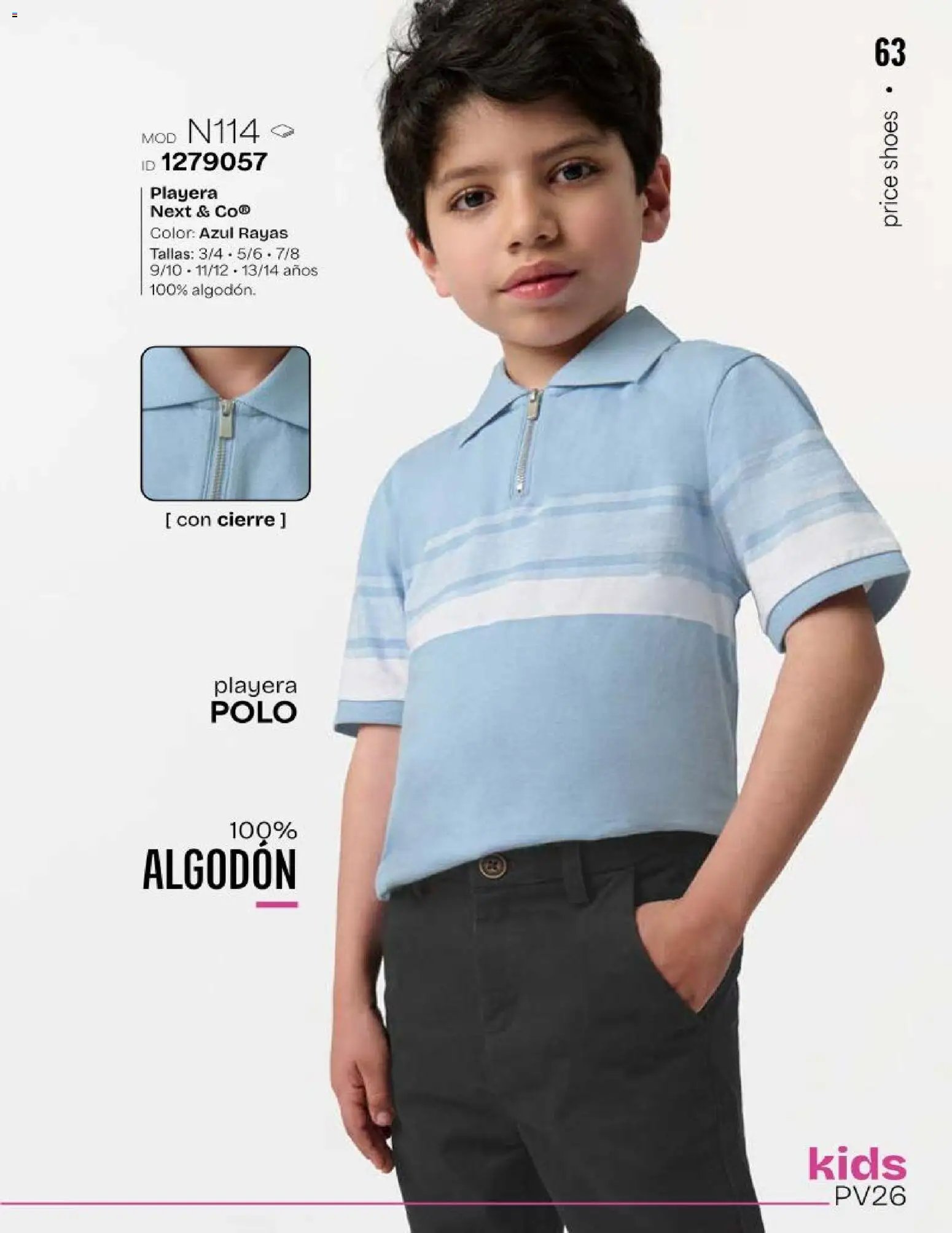 Price Shoes catálogo Kids