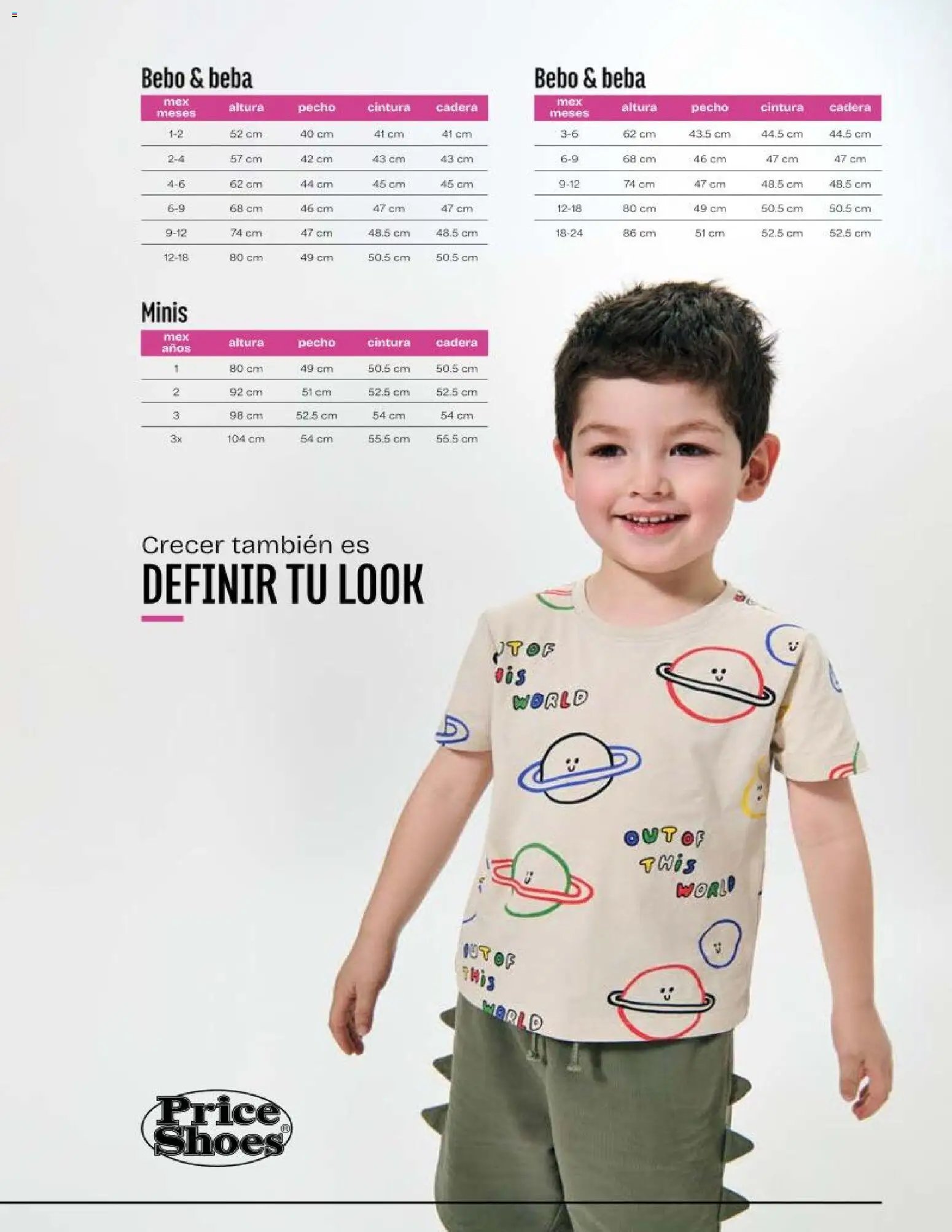 Price Shoes catálogo Kids