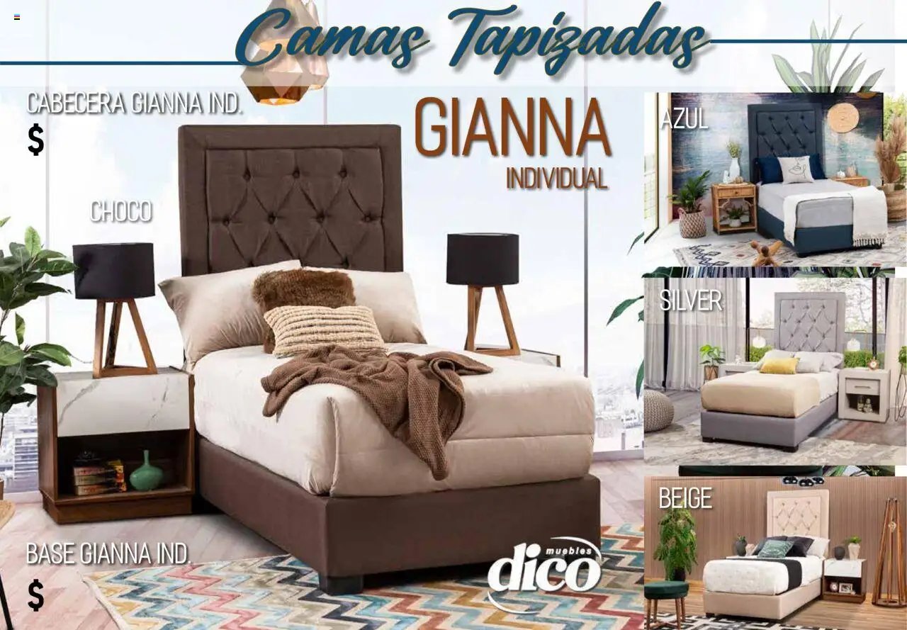 Muebles Dico - Catálogo Camas Topazidas