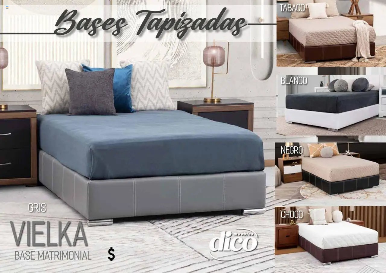 Muebles Dico - Catálogo Camas Topazidas