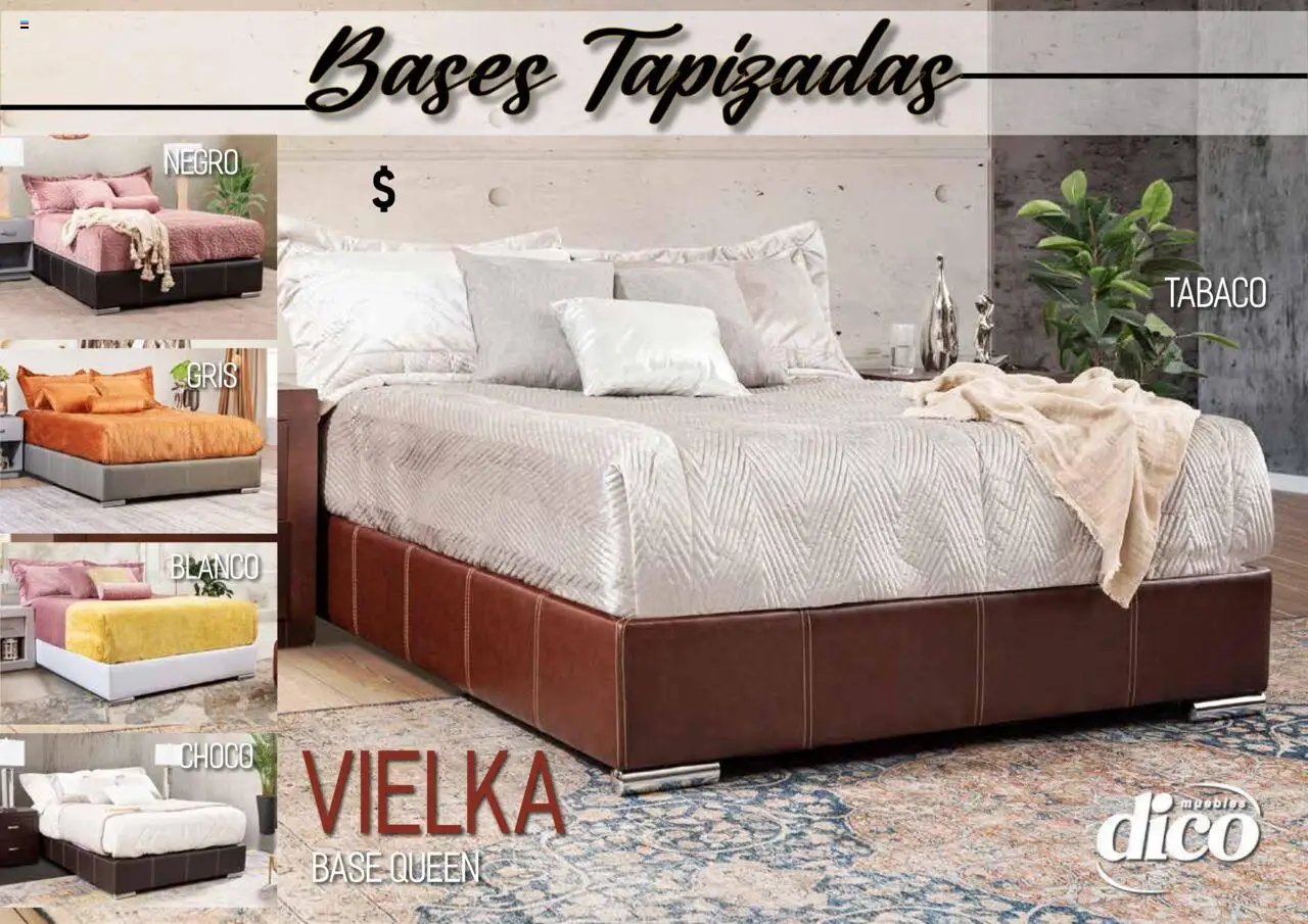 Muebles Dico - Catálogo Camas Topazidas