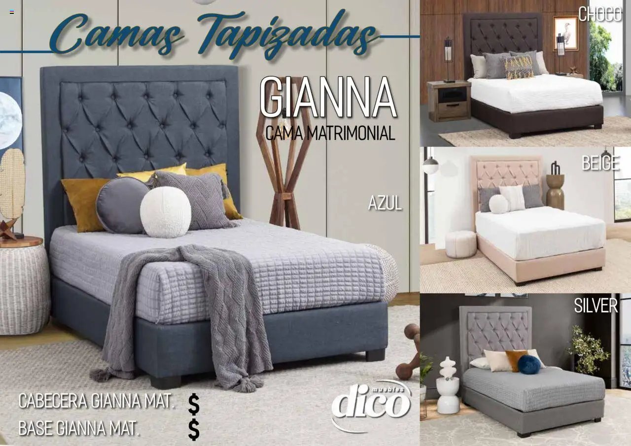 Muebles Dico - Catálogo Camas Topazidas