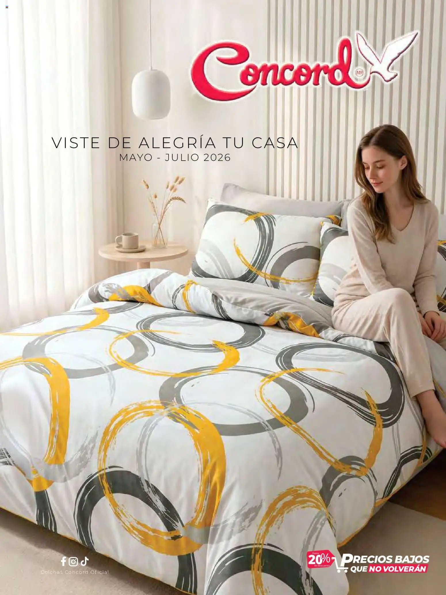 Colchas Concord catálogo