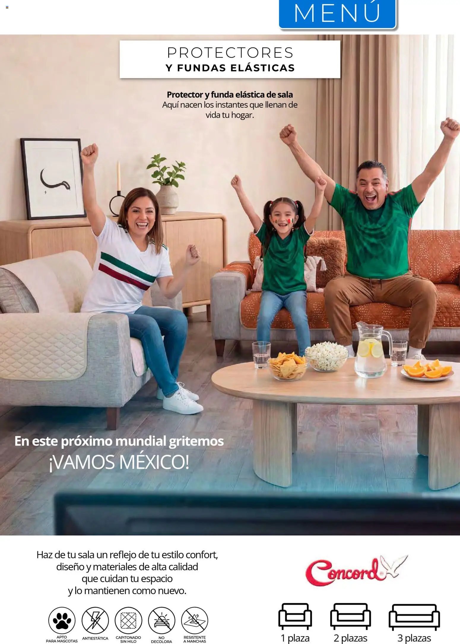 Colchas Concord catálogo